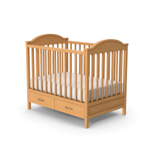 Wooden Baby Crib