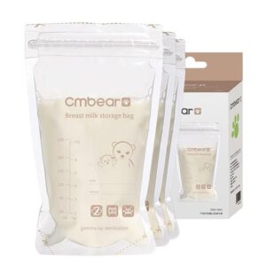 Cmbear Breast Milk Storage Bags 220ml - 30 pcs Pack 30% off